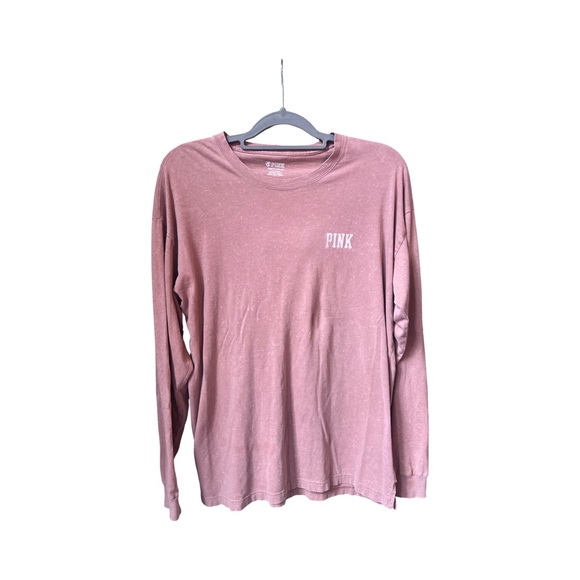 Love Pink Long Sleeve Lounge Shirt Size Large - Picture 2 of 5